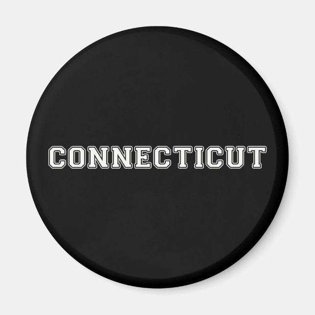 Imán Connecticut (Frente)