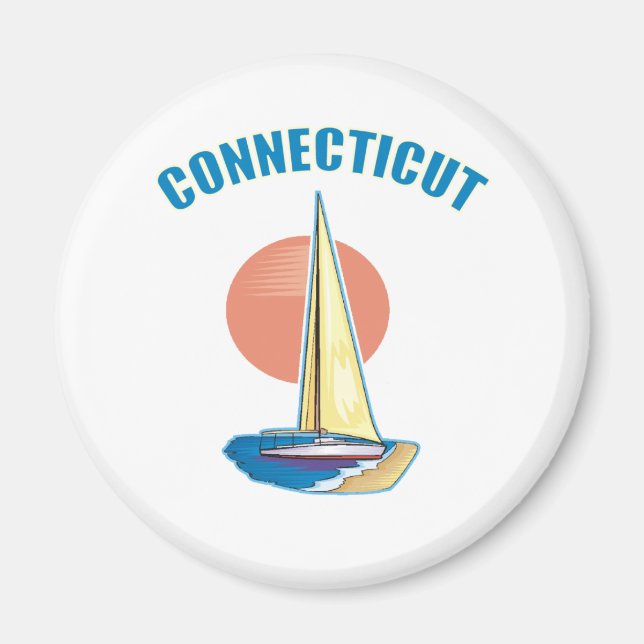 Imán Connecticut (Frente)