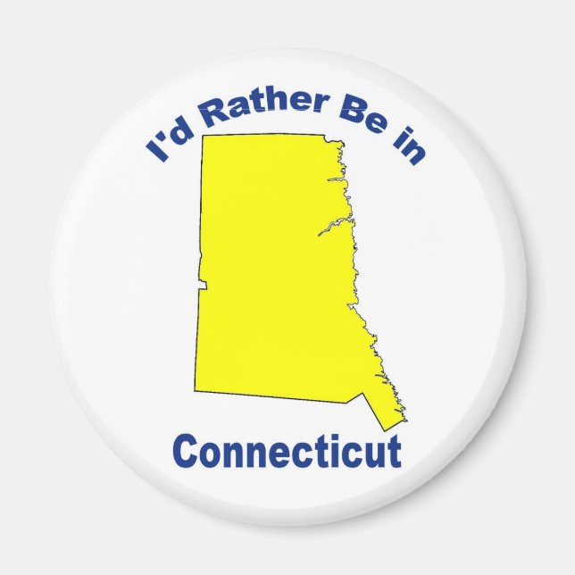 Imán Connecticut (Frente)