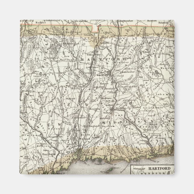Imán Connecticut 16 (Frente)
