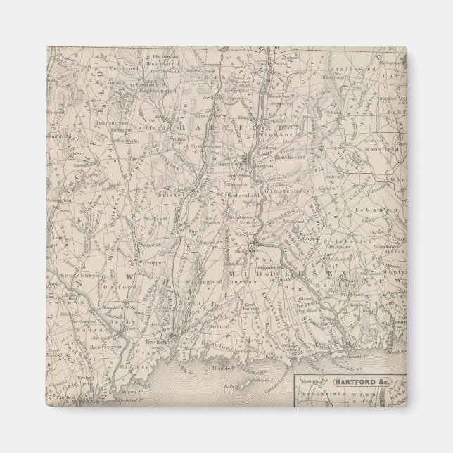 Imán Connecticut 3 (Frente)