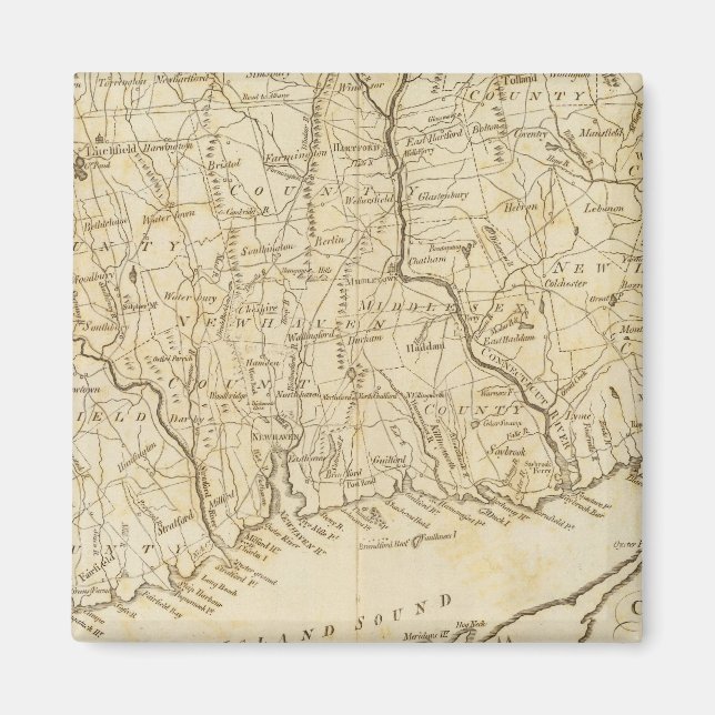 Imán Connecticut 9 (Frente)