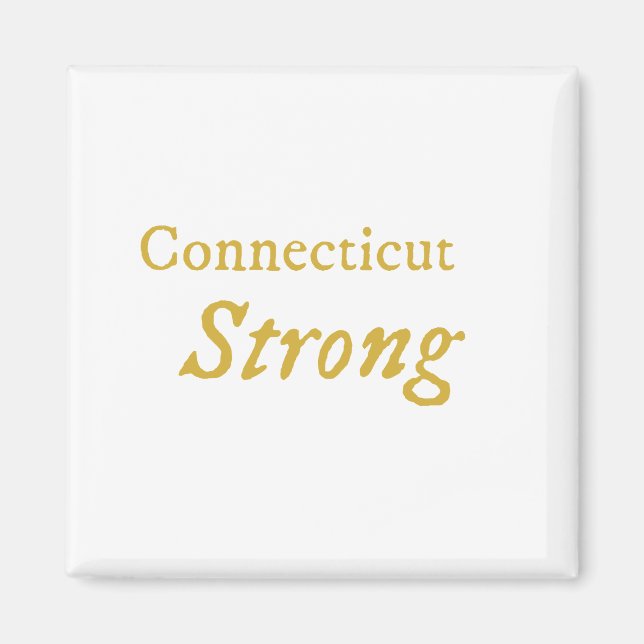 Imán Connecticut Strong (Frente)