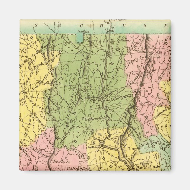 Imán Connecticut US (Frente)