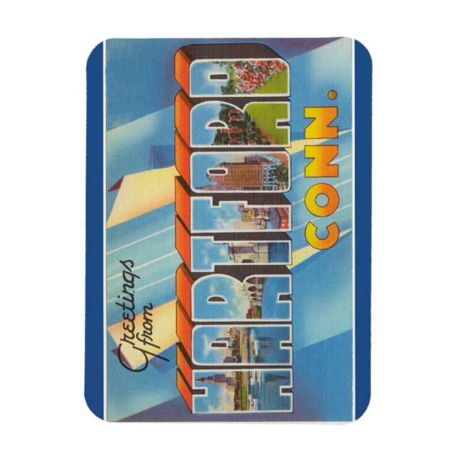 Imán Connecticutt, Hartford Magnet (Vertical)