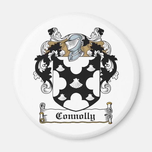 Imán Connolly Family Crest (Frente)