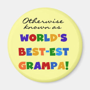 Imán Conocidas como las mejores camisetas Grampa