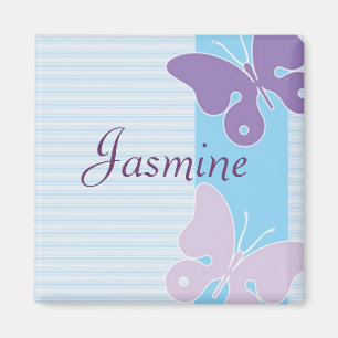 Imán conocido personalizado - mariposas