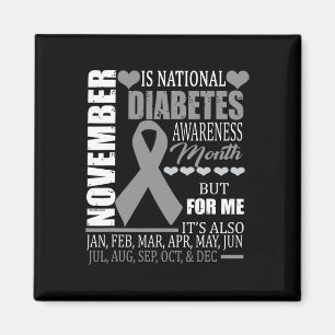 Imán conocimiento de tipo de diabetes regalo de bienven