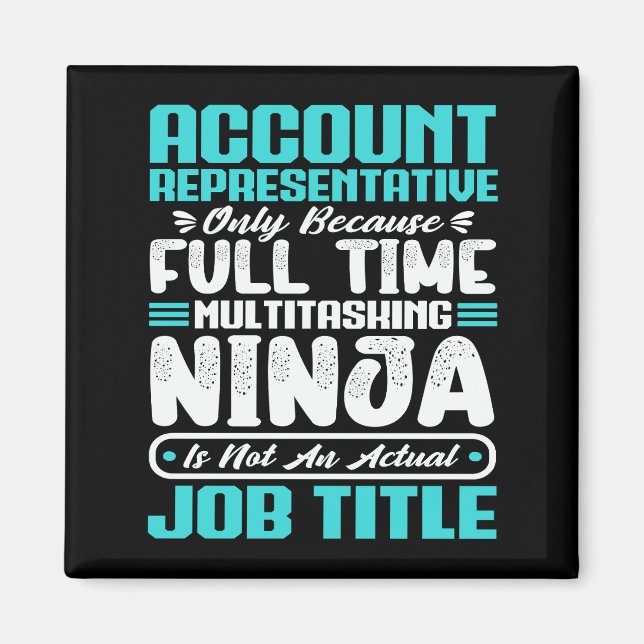 Imán Conocimientos de la profesión de cargo del represe (Frente)