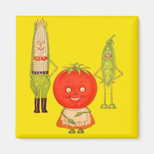 Imán Conozca las verduras