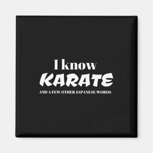 Imán Conozco Karate Y Algunas Otras Palabras Japonesas 