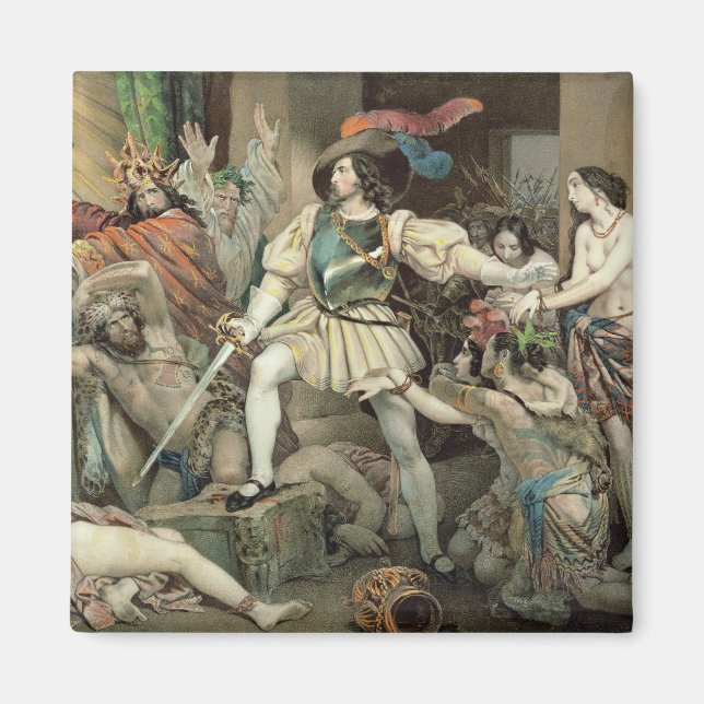 Imán Conquista de México (Frente)