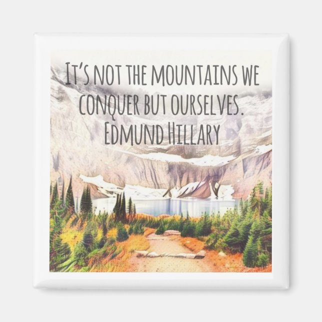 Imán Conquistar a nosotros mismos (Frente)