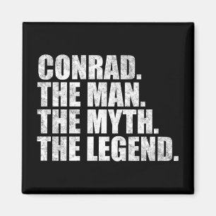 Imán Conrad nombre, Conrad El Hombre El Mito La Leyenda