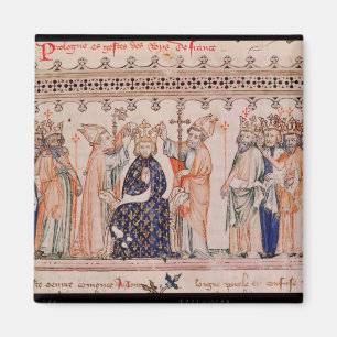 Imán Consagración Felipe III le Hardi Rey de