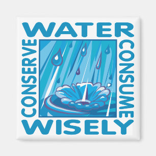 Imán Conservación del Agua