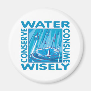Imán Conservación del Agua