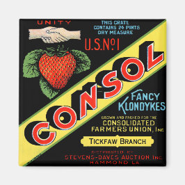Imán Consol Fancy Klondykes Strawberries
