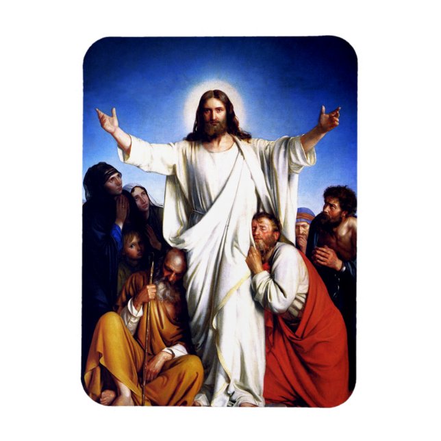 Imán "Consolador" de Carl Bloch. Bella Artes Magnet (Vertical)