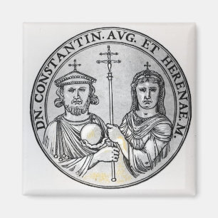 Imán Constantina VI y su madre Irene
