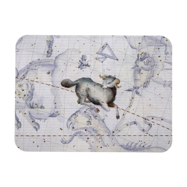 Imán Constelación de Aries, placa 4 de 'Atlas Coeles (Horizontal)