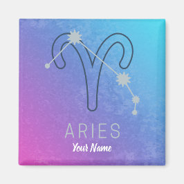 Imán Constelación de Aries Zodiac Star Sign Horoscope