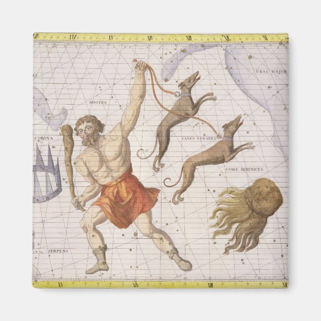 Imán Constelación de Bootes, placa 20 de 'Atlas Coel (Frente)