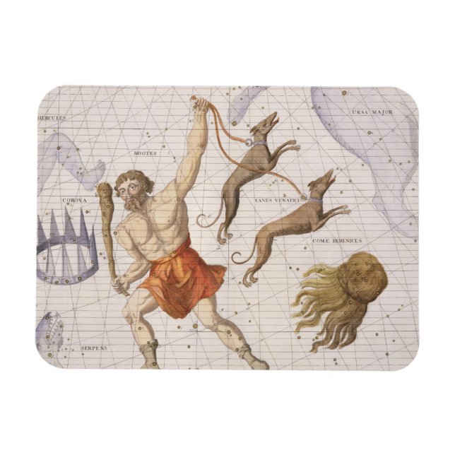 Imán Constelación de Bootes, placa 20 de 'Atlas Coel (Horizontal)