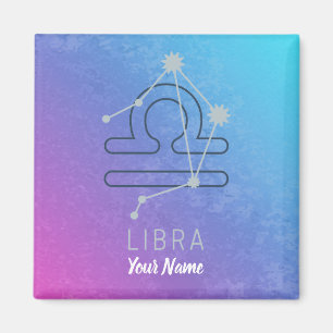 Imán Constelación de la estrella libra zodiac de la est