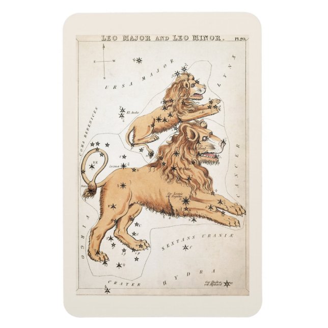 Imán Constelación de Leo Celestial (Vertical)