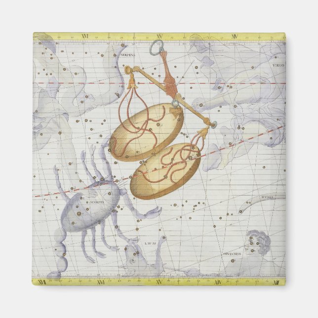 Imán Constelación de Libra, placa 7 de 'Atlas Coeles (Frente)