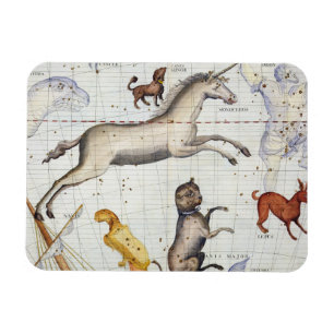 Imán Constelación de Monoceros con Canis Major y Mi