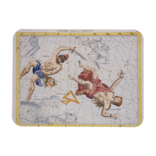 Imán Constelación de Perseus y de Andromeda, de 'Atla