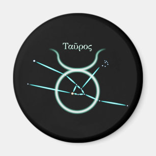 Imán Constelación zodiacal Tauro Magnet