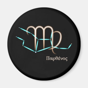 Imán Constelación zodiacal Virgo Magnet
