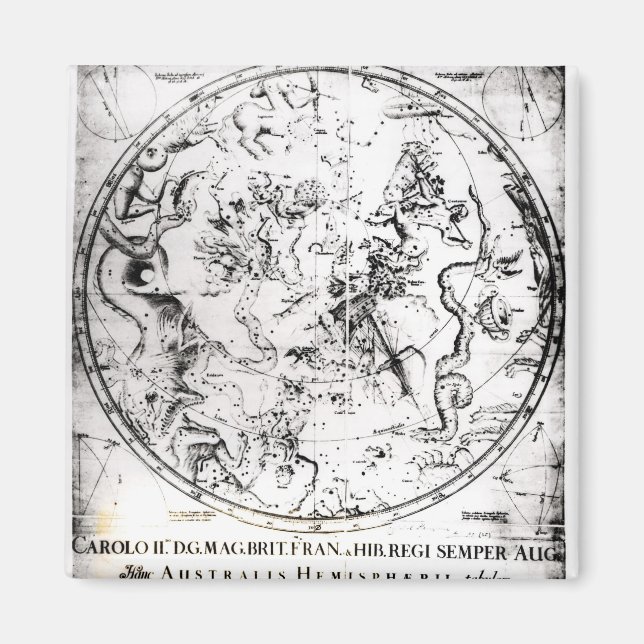 Imán Constelaciones del hemisferio sur (Frente)