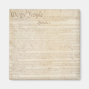 Imán Constitución de los Estados Unidos, Nosotros el Pu