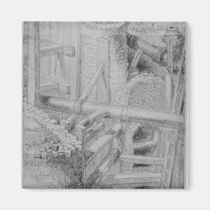 Imán Construcción de alcantarillado en Bloomsbury, Lond