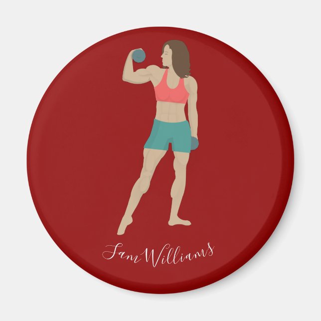 Imán Construcción de cuerpos (Frente)