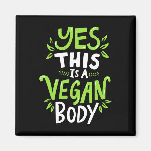 Imán Construcción de cuerpos naturales Vegan Fitness