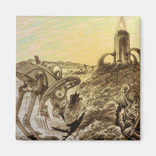 Imán Construcción de planetas de alienígenas de ciencia