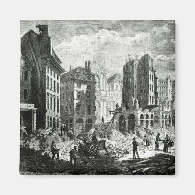 Imán Construcción del Boulevard de Sebastopol (Frente)