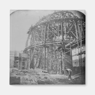 Imán Construcción del Museo Británico leyendo