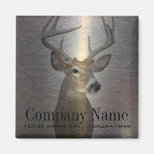 construcción rústica metalizado de ciervos del cam