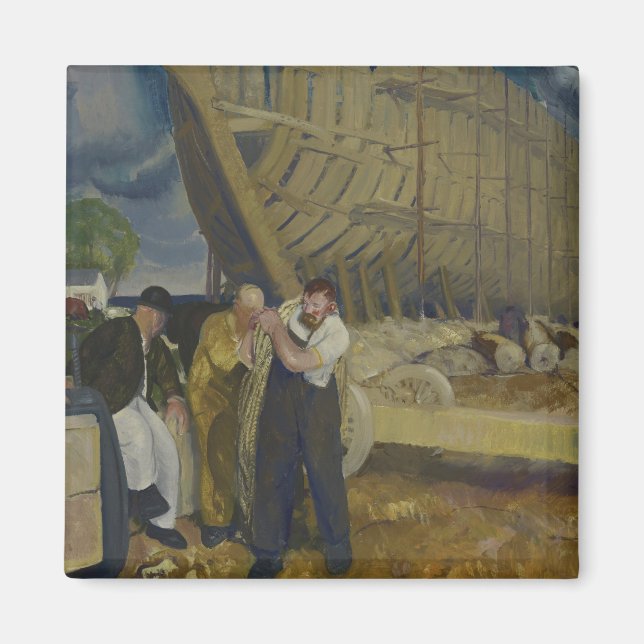Imán Constructores de barcos - El cuervo - George Bello (Frente)