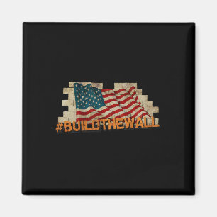 Imán Construir El Muro' Pro-trump Derrite Los Copos De 