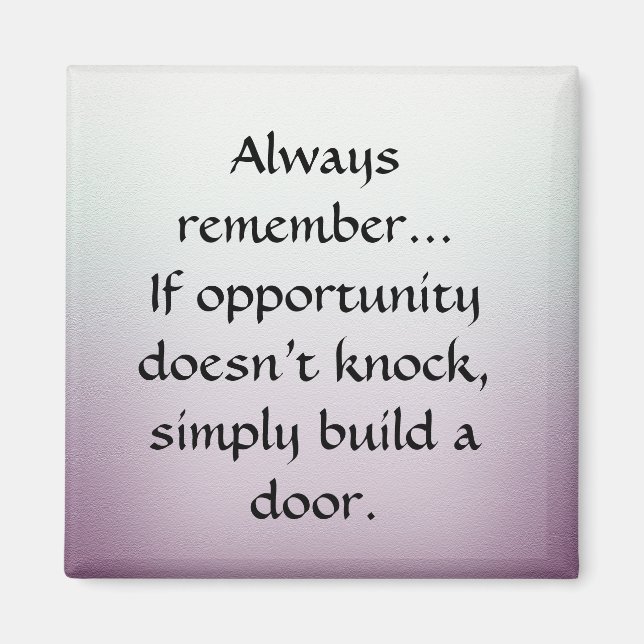 Imán Construir una puerta (Frente)