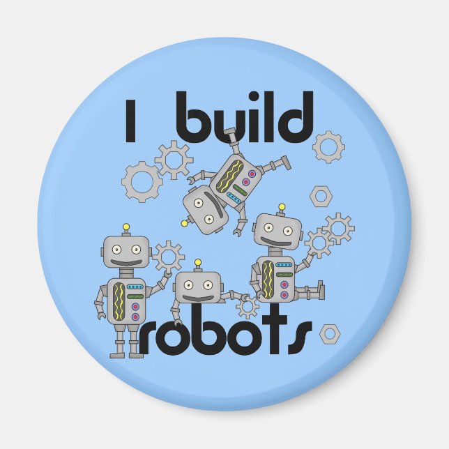 Imán Construyo Robots (Frente)