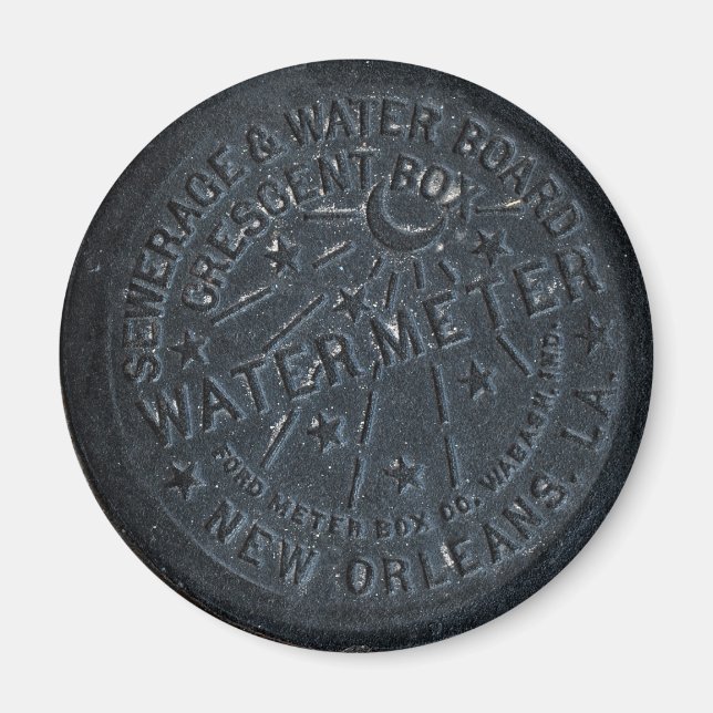 Imán contador de agua (Frente)